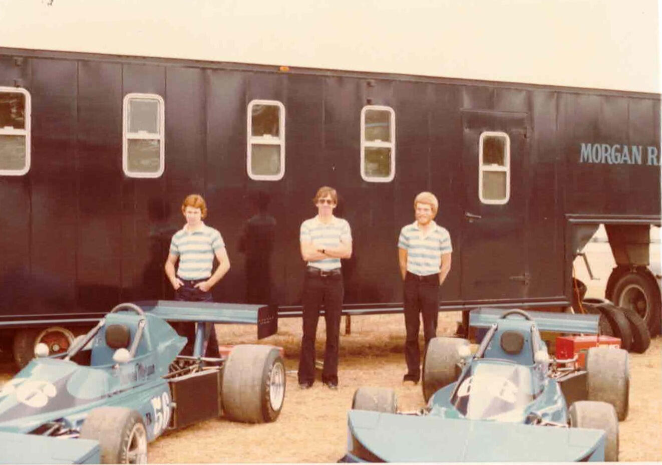 Graham Scott in Morgan Racing c. 1977