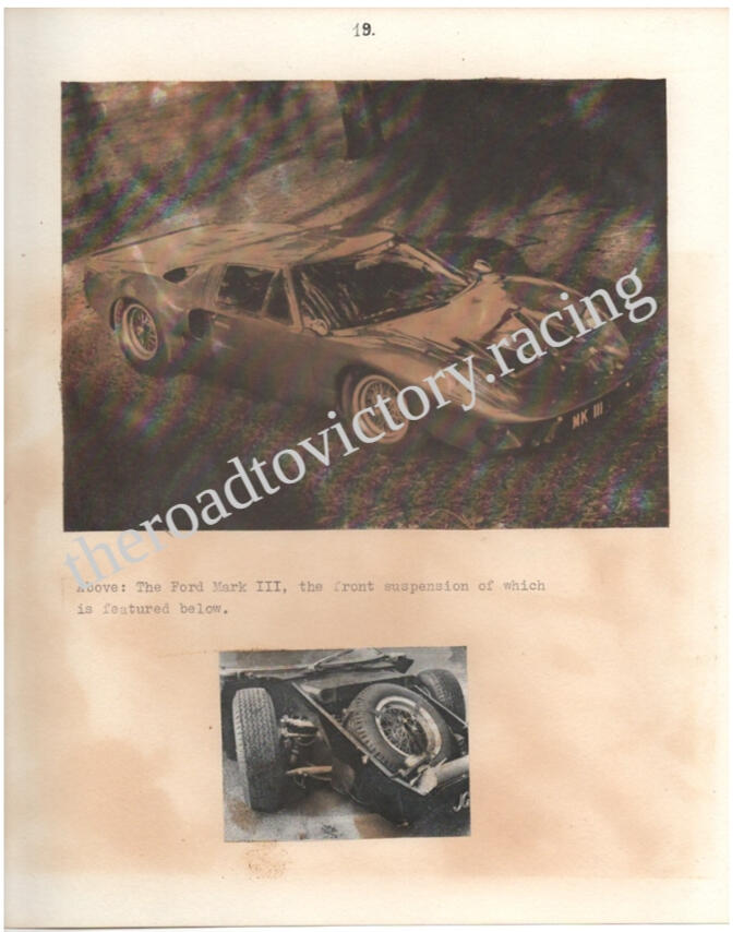 The Road to Victory: Ford Mark III